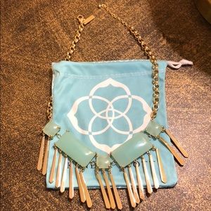 Kendra Scott Leandra Necklace in Chalcedony